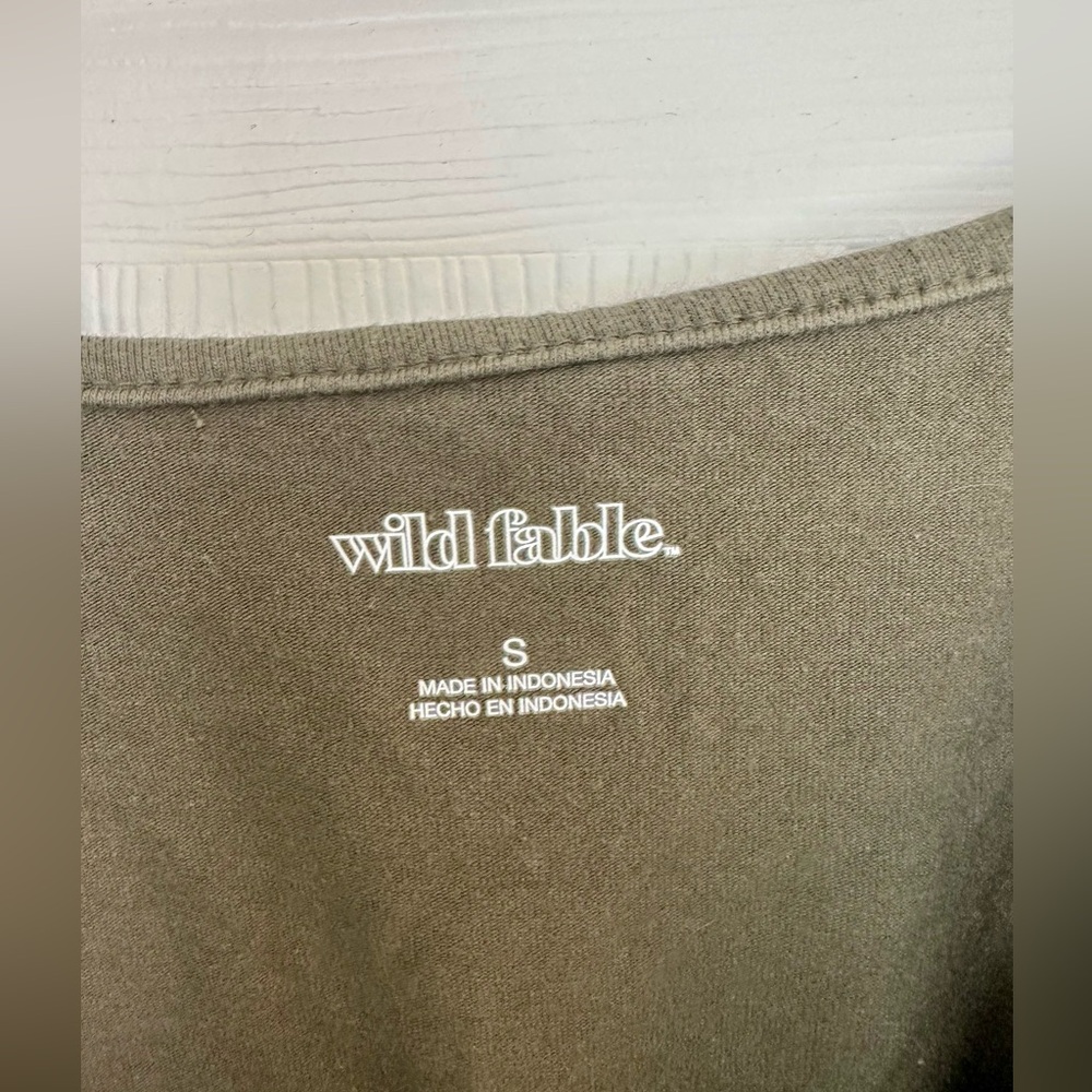 Wild Fable Olive Green Bodycon Slip Dress (Size S) - Picture 3 of 3